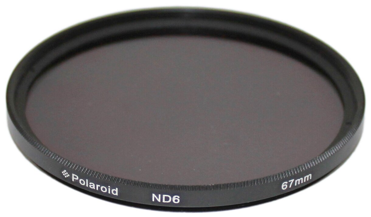Светофильтр Polaroid 67 мм нейтрально серый ND6 Neutral Density (PLFILND667)
