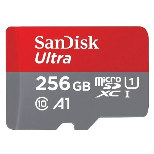 Карта памяти MicroSD SanDisk Ultra 64GB UHS-I + адаптер (SDSQUA4-064G-GN6MA)