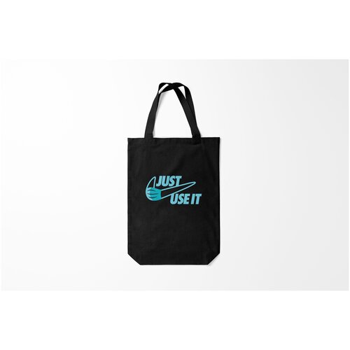 фото Сумка-шоппер / 31х42 см / антикоронавирус / разные принты just use it burnettie