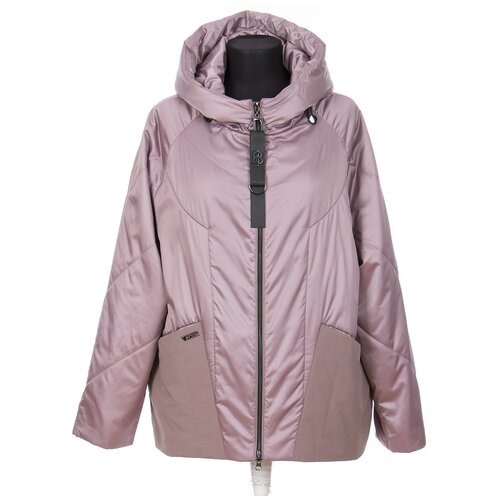фото Куртка visdeer, размер 60, розовый