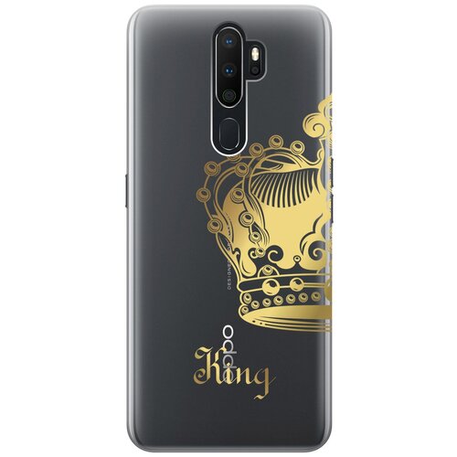 Силиконовый чехол с принтом True King для Oppo A5 (2020) / A9 (2020) / Оппо А5 2020 / А9 2020 чехол книжка mypads для oppo a5 a9 2020 оппо а5 а9 2020 коричневый крокодиловая кожа