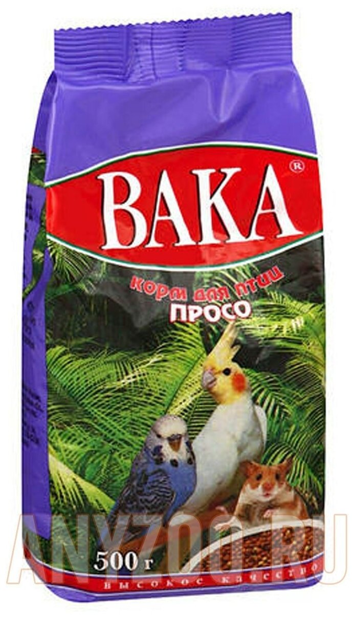 Вака Корм ВК Просо для птиц