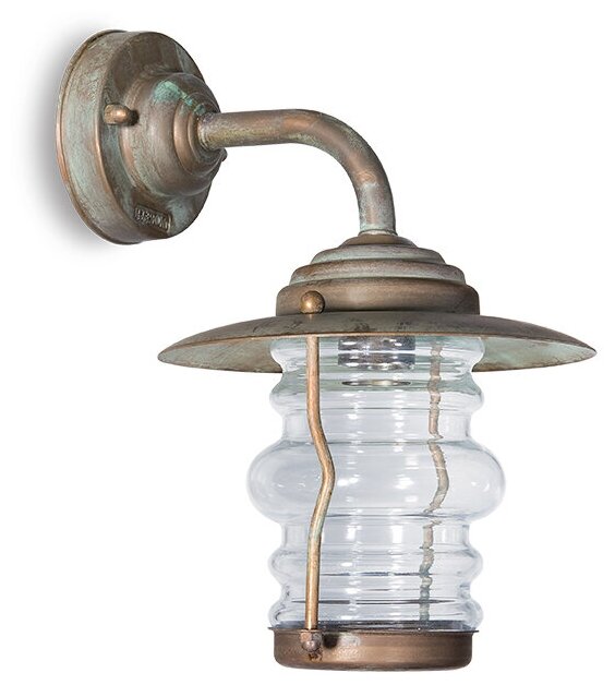 фото Бра уличное Moretti Luce 2080. AR, состаренная бронза