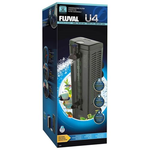 FLUVAL фильтр внутренний U4, аквариумы до 240 л, 1000 л/ч