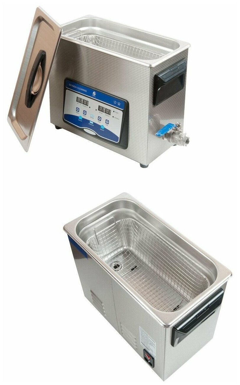 Ultrasonic bath / Ультразвуковая ванна Skymen JP-031S (6.5L/180W), подогрев