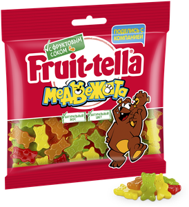 Фото Мармелад Fruittella Медвежата ассорти