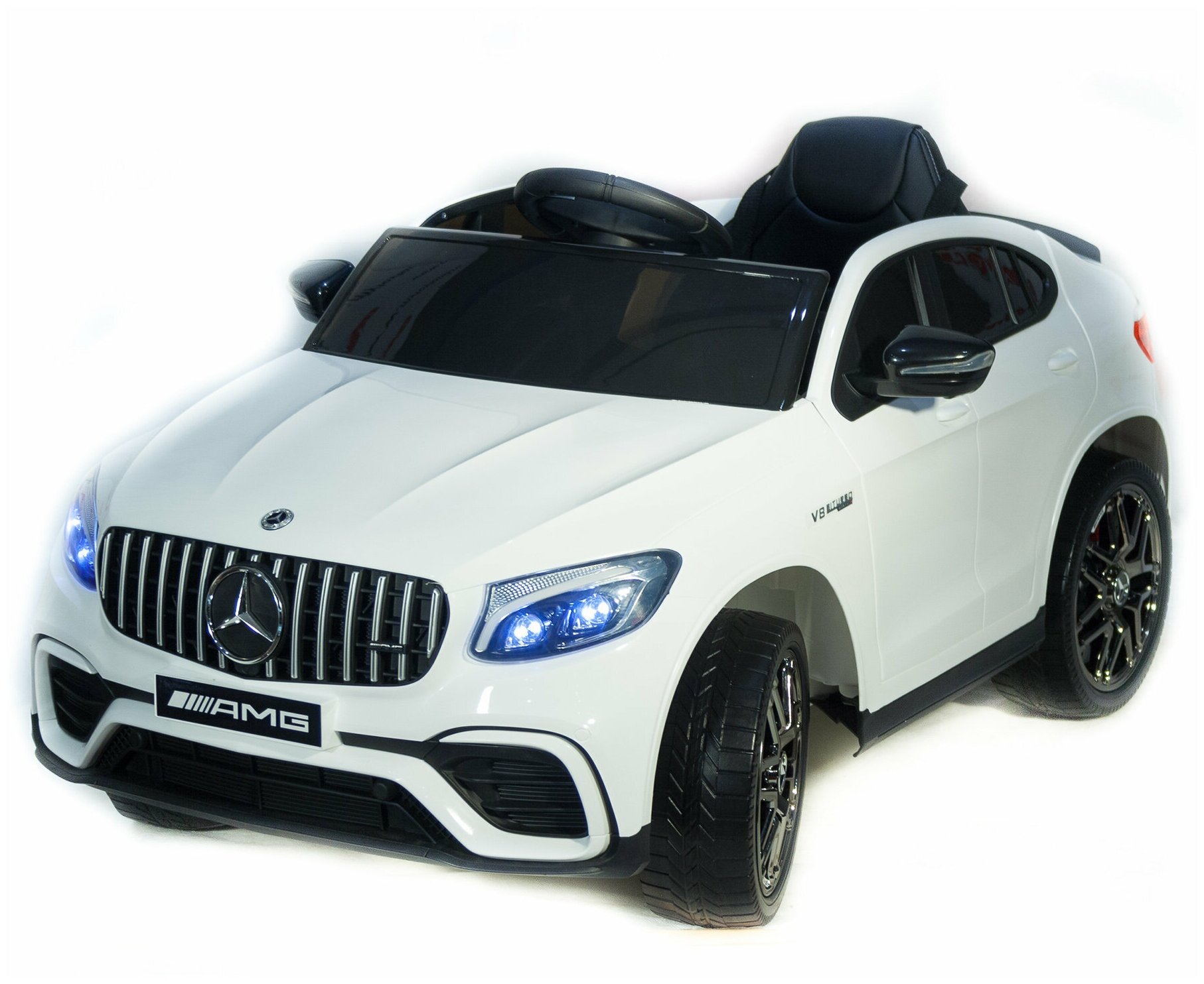 Детский автомобиль Toyland Mercedes Benz GLC 63S Coupe Белый