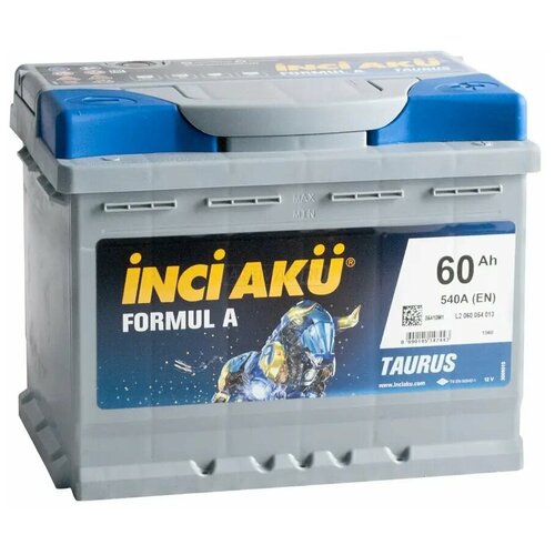 Аккумулятор Inci Aku Formula 60 Ач 540А обр. пол.