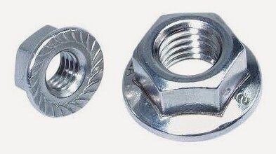 Изображение товара Гайка с фланцем М5 цинк класс прочности 6.0 DIN 6923 STARFIX 250 штук SMP1-66040-250