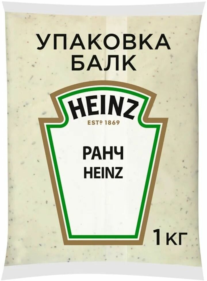 Соус чесночный Ранч 1 кг Heinz, 1 шт