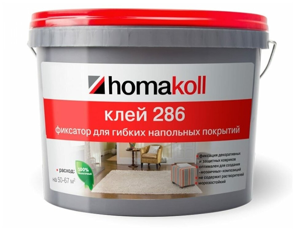 Морозостойкий клей фиксация Homakoll 150-200 г/м2, 10 кг