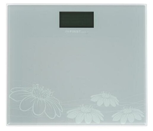 Весы напольные FIRST FA-8015-2-GR, электронные, ЖК-дисплей, стекло. - фотография № 2