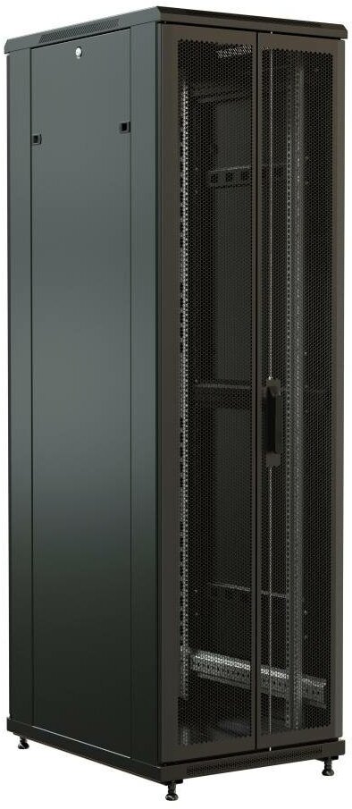 Шкаф серверный WRline WR-TT-2268-DD-RAL9004 22U черный