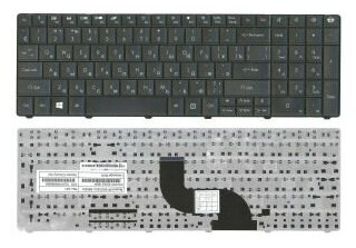 Клавиатура для ноутбука Packard Bell EasyNote LE11BZ черная версия 2 1150₽