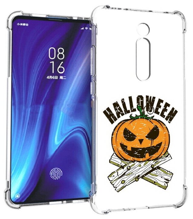 Чехол задняя-панель-накладка-бампер MyPads Хэллоуин доски тыква для Xiaomi Mi 9T Pro/Redmi K20 Pro противоударный
