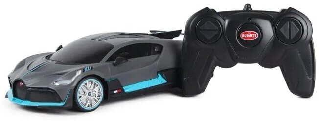 Машинка на радиоуправлении Rastar Bugatti Divo (арт.98900), 1:24 (19см), серая