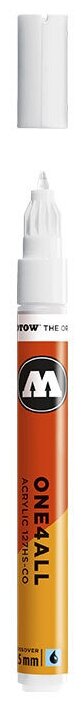 Акриловый маркер Molotow 127HS-CO One4All 127411 (160) signal white белый 1.5 мм