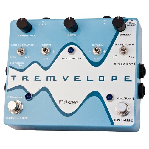 гитарная педаль эффектов примочка pigtronix emt tremvelope envelope modulated tremolo Pigtronix EMT Tremvelope Envelope Modulated TRemolo Педаль для электрогитары