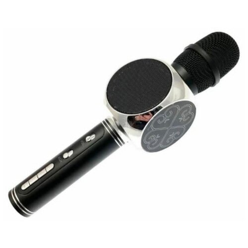 Микрофон караоке беспроводнойс подсветкойс изменением голоса YSсеребристый 249000₽