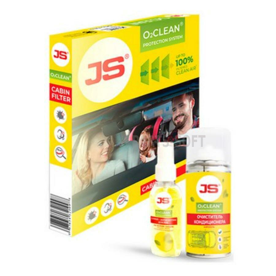 JS ASAKASHI AC0150BK Комплект дезинфицирующий JS O2CLEAN