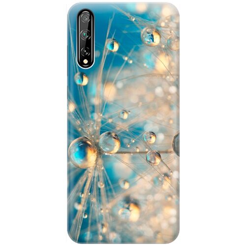 фото Re:pa накладка transparent для huawei y8p / honor 30i с принтом "одуванчик в капельках"