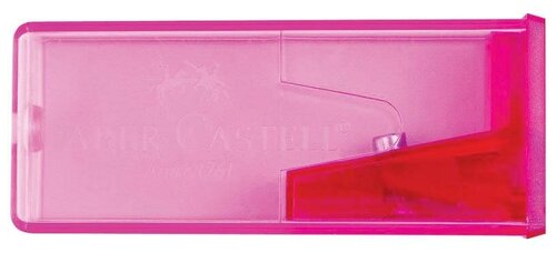 Faber-Castell Точилка пластиковая, 1 отверстие (флуоресцентные цвета)