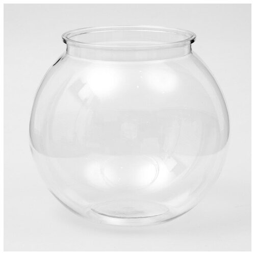 Аквариум круглый пластиковый, 3 литра triol аквариум шар объем 3 3 л