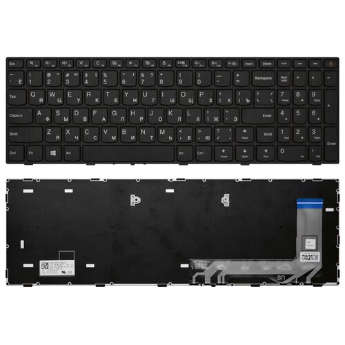 Клавиатура для ноутбука LENOVO IdeaPad V110-17 черная OV