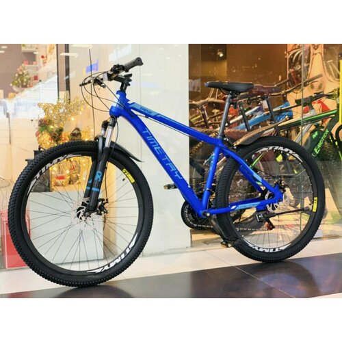 Велосипед Timetry TT006/21s 27.5 алюминиевая рама для активного отдыха мужской/женский/подростковый модель 2023 , синий