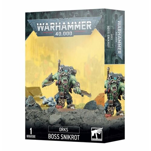 фото Миниатюра для настольной игры games workshop warhammer 40000: orks - boss snikrot 50-42