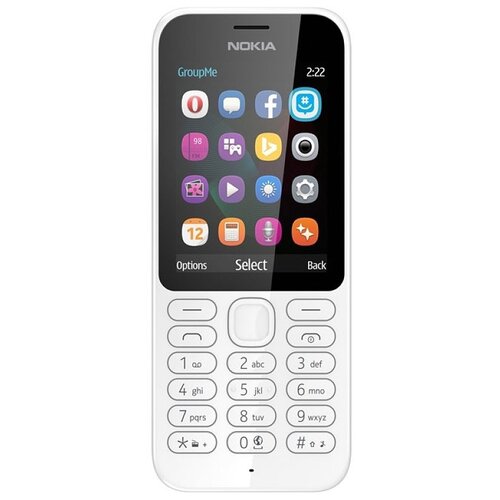 Мобильный телефон Nokia 222 White белый 399000₽