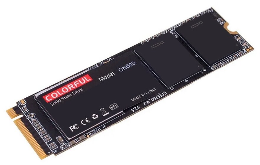 Накопитель SSD M.2 2280 Colorful PCIe Gen3x4 with NVMe 3D NAND TLC 1500/530MB/s IOPS 100K/120K MTBF 1M RTL - фото №2