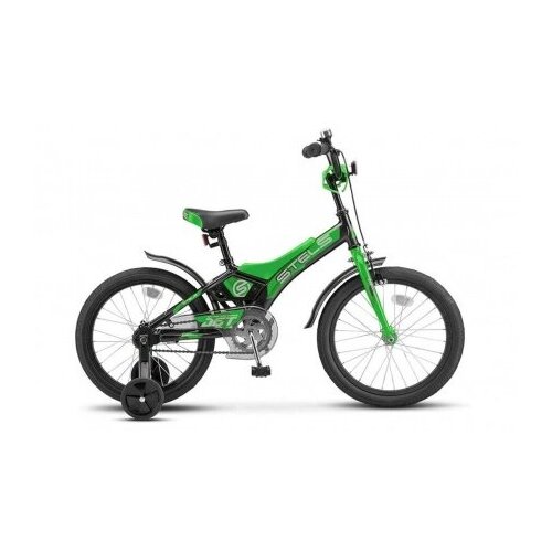 Детский велосипед STELS Jet 16 Z010 Черныйзеленый 9 2018 требует финальной сборки 868000₽
