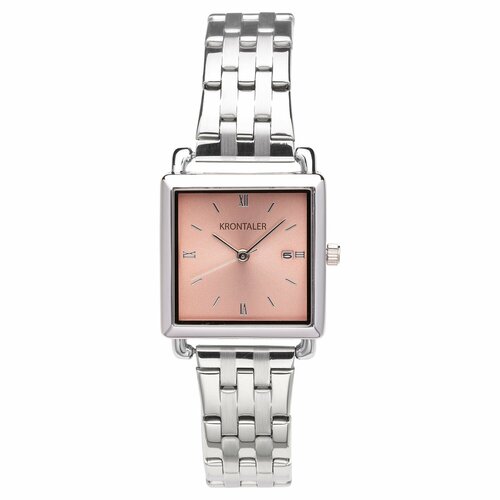 фото Наручные часы, серебряный krontaler