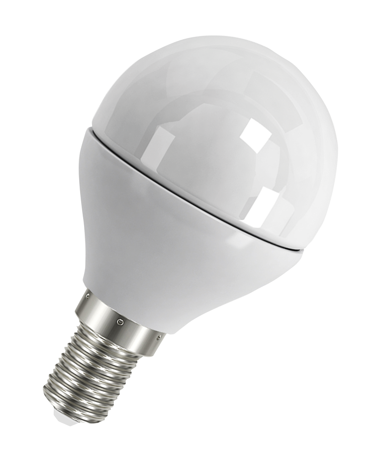 Лампочка светодиодная OSRAM LED Value E14 4000К P шар 7Вт 560Лм 4058075578135 (упаковка из 5 шт)