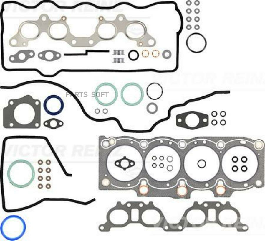 VICTOR REINZ 025286001 02-52860-01_к-кт прокладок ДВС верхний!\ Toyota Carina 2.0GLi 3S-FE 92-97