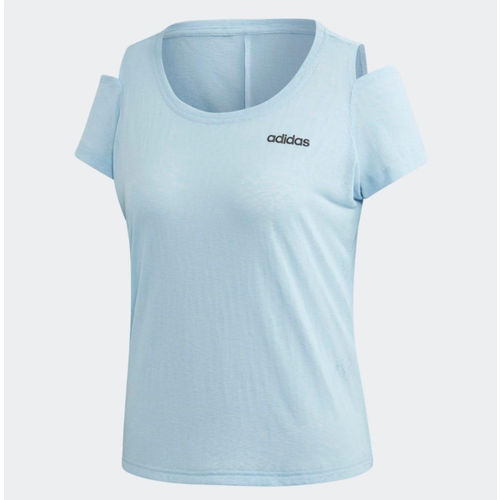футболка adidas adidas w uforu t t shirts gs3873 размер 2xs розовый бежевый Футболка adidas, размер S, голубой