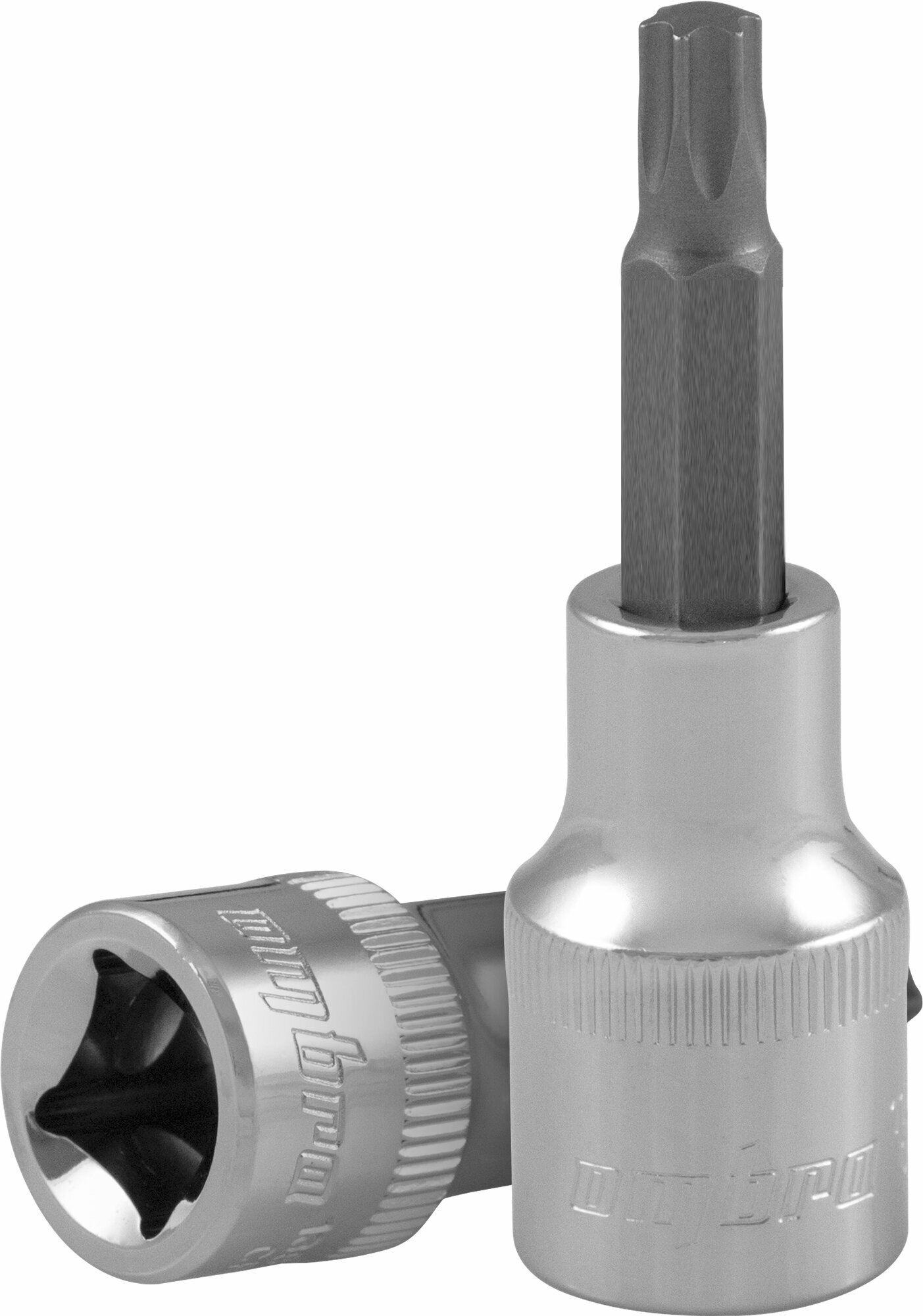 Насадка торцевая 1/2"DR с вставкой-битой TORX, Т27, 100 мм, 121927, Ombra