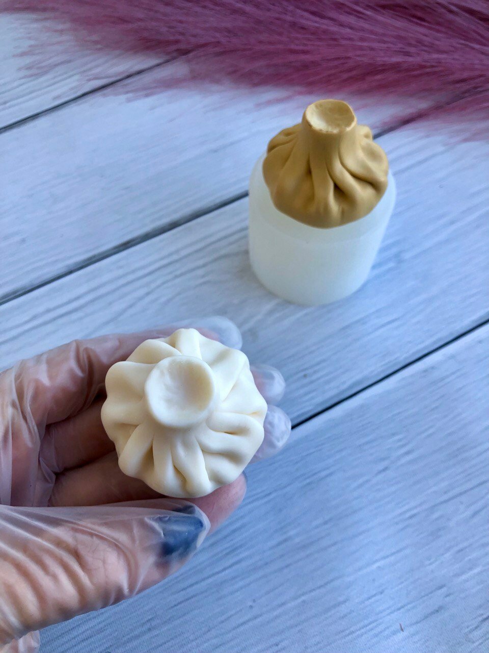 Молд силиконовый для шоколада 3D "Хинкали" — фото 1