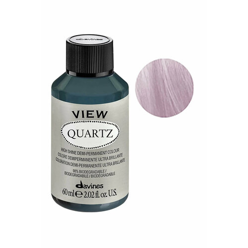 Davines View Quartz Rose Перманентный краситель розовый кварц 60ml 1550₽