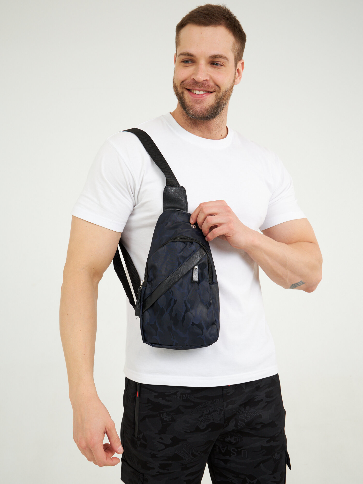 Сумка кросс-боди A-Store, синий — фото 1