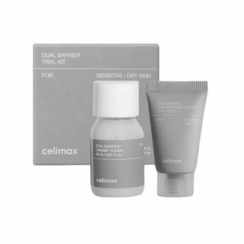 Набор для лица восстанавливающий Celimax Dual Barrier Trial Kit миниатюры 2 ед 1440₽