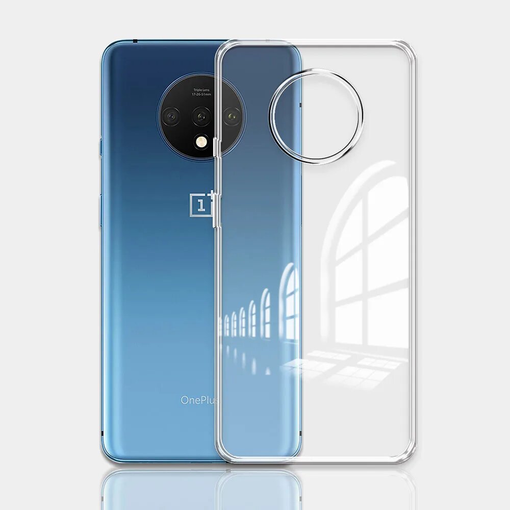 Прозрачный мягкий силиконовый чехол для OnePlus 7T HD1901 чехол для OnePlus 7 Pro HD1911, прозрачный противоударный чехол на 1 + 7Pro 1 + 7t Funda, Clear, For OnePlus 7T