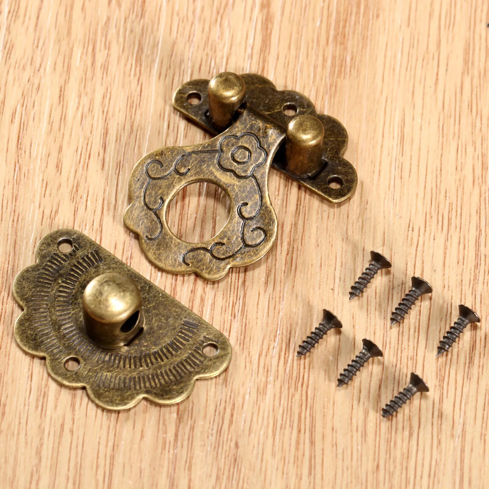 Металлические защелки античный замок 40x36 мм