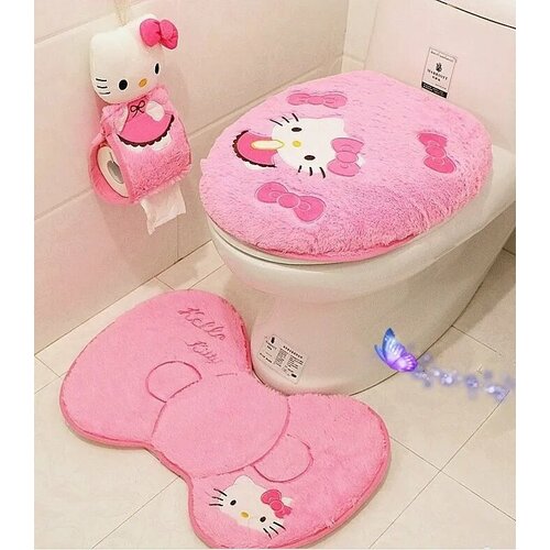 MINISO Sanrio Hello Kitty набор крышек для унитаза Розовый 3890₽