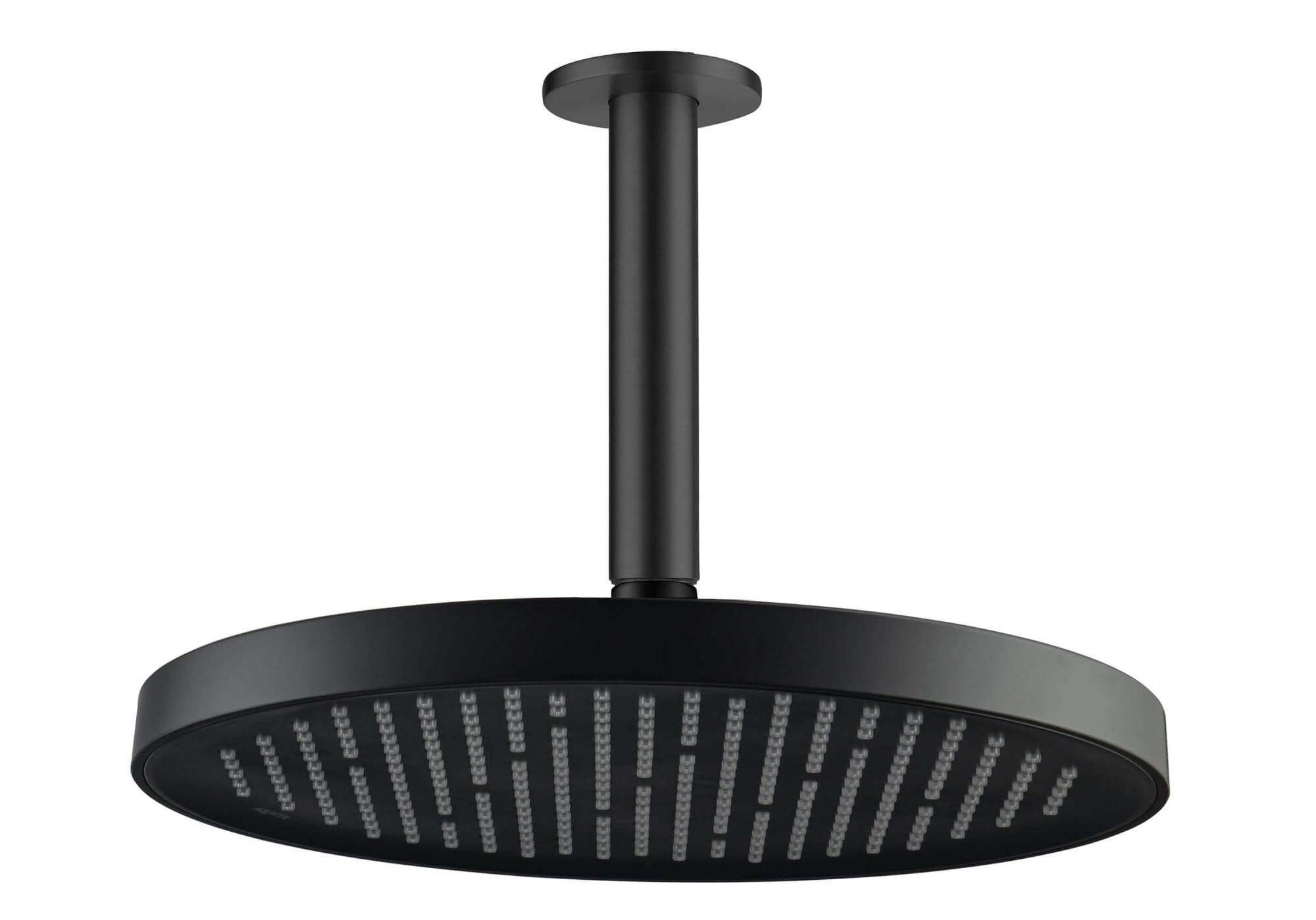 Верхний душ потолочный 260мм AQUATEK, матовый черный AQ2070MB , черный матовый