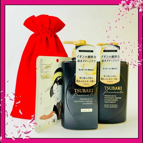 Женский набор: Восстанавливающий Шампунь и Кондиционер для волос + Маска 490 мл. x 2 + 1 шт.