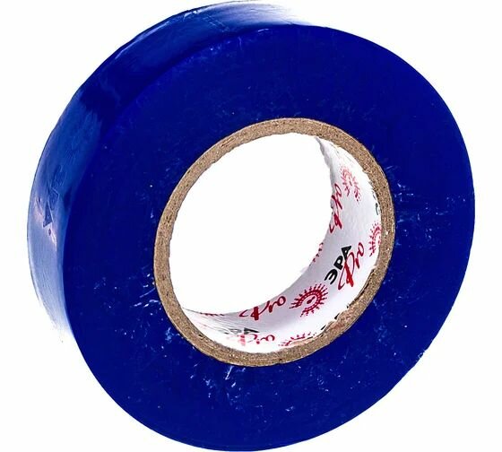 ПВХ-изолента ЭРА 19ммх20м синяя 3шт. — фото 1