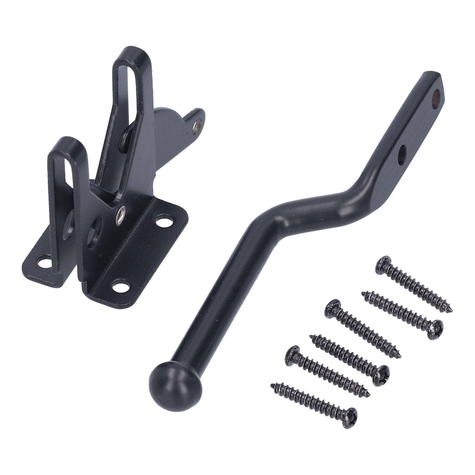 Комплект защелок для ворот из углеродистой стали нержавеющая фурнитура для защитных дверей болтовой замок 12 дюймов болтовой замок для ограждения сверхмощный прочный простая установка