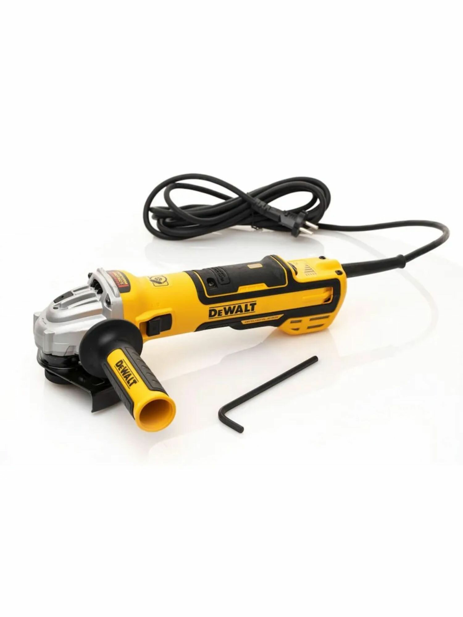 Угловая шлифмашина DEWALT DWE4357, 1700 Вт, 125 мм, 10500 об/мин